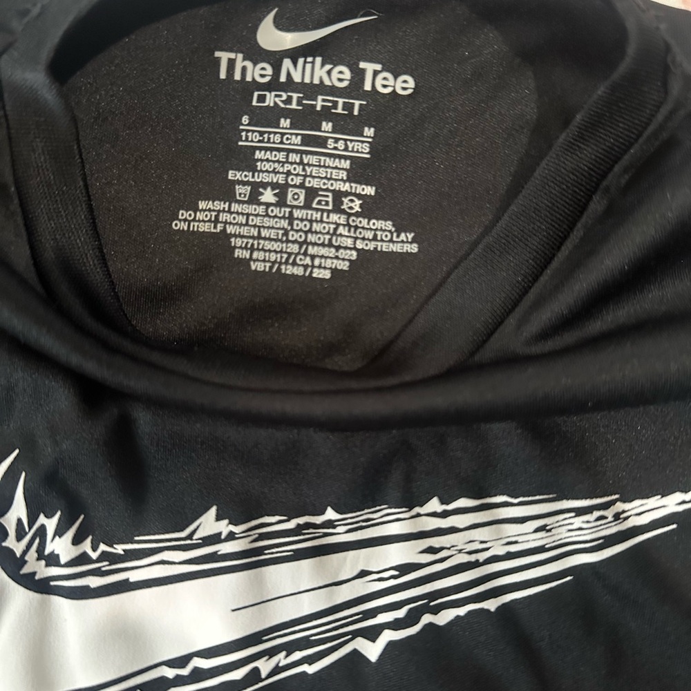 Nike Black and White Graphic Tee